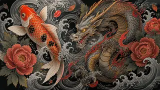 Traditional Japanese Irezumi Art Generator preview