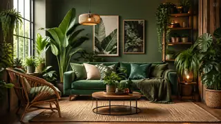 Urban Jungle Room Inspiration Generator preview