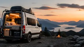 Van Life Aesthetic Scenery Generator preview