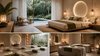 Wellness Retreat Room Concepts Generator preview