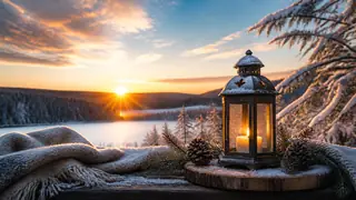 Winter Solstice Visuals Generator preview