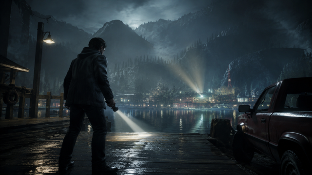 Alan Wake original game remake reference artwork 2