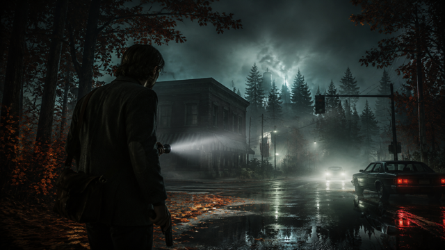 Alan Wake II original game remake reference artwork 3