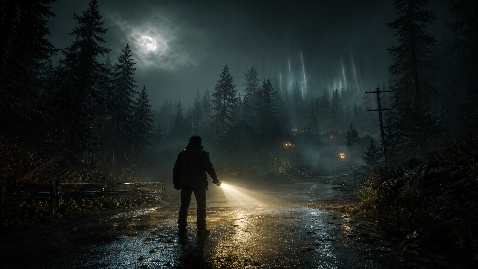Alan Wake Remastered original game remake reference artwork 3