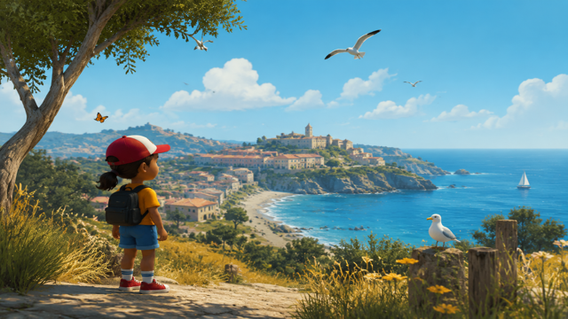 Alba A Wildlife Adventure original game remake reference artwork 3