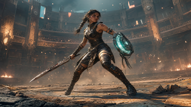 Alina of the Arena original game remake reference artwork 2
