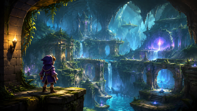 Alwa's Awakening Dreamfall Chapters Custom Game Builder preview