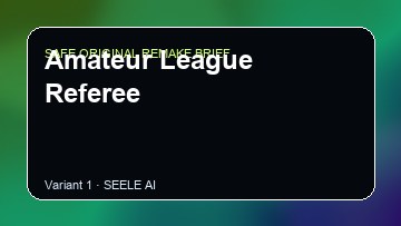 Amateur League Referee Exapunks Custom Game Builder preview
