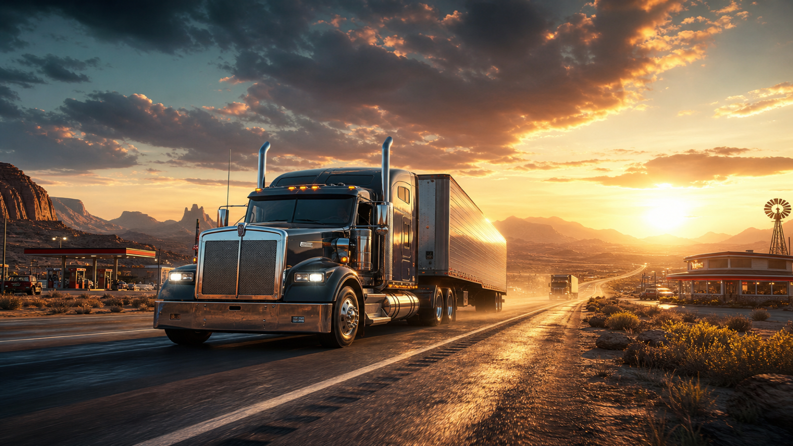 American Truck Simulator Game Customer Remake preview