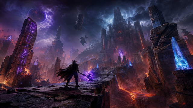 Amid Evil original game remake reference artwork 1