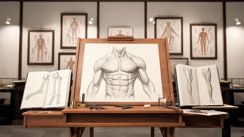 Anatomy Study Drawings Image Generator preview