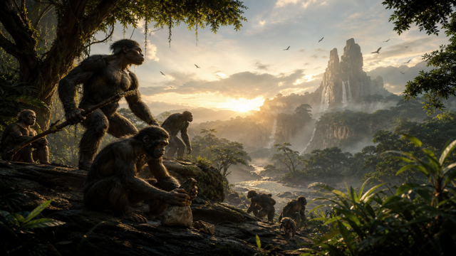 Ancestors The Humankind Odyssey original game remake reference artwork 3