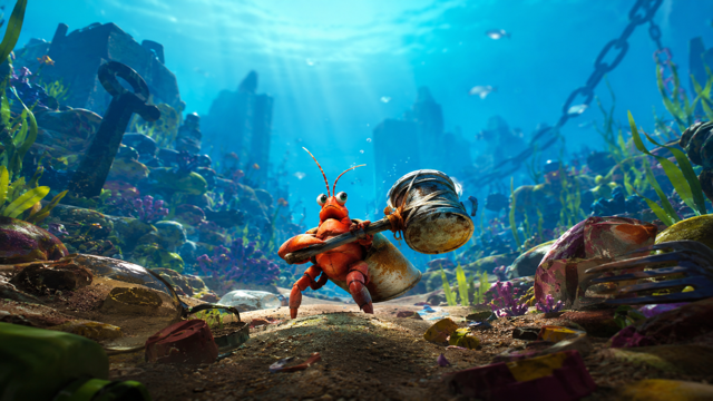 Another Crab's Treasure original game remake reference artwork 3