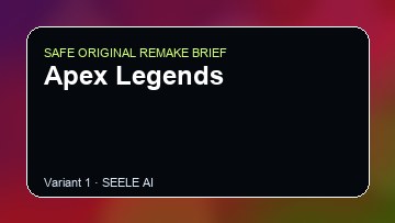 Apex Legends original game remake reference artwork 1