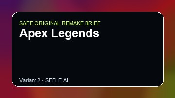Apex Legends original game remake reference artwork 2