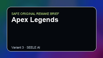 Apex Legends original game remake reference artwork 3