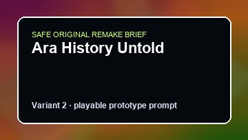 Ara History Untold original ara history untold custom game reference artwork 2