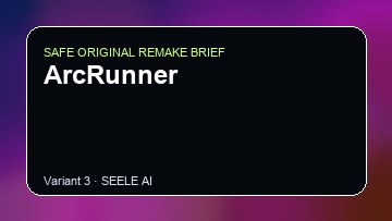 ArcRunner original game remake reference artwork 3