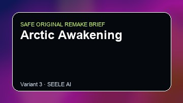 Arctic Awakening original game remake reference artwork 3