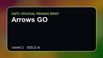 Arrows GO original game remake reference artwork 2