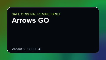 Arrows GO original game remake reference artwork 3