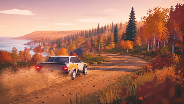 Art of Rally original game remake reference artwork 3