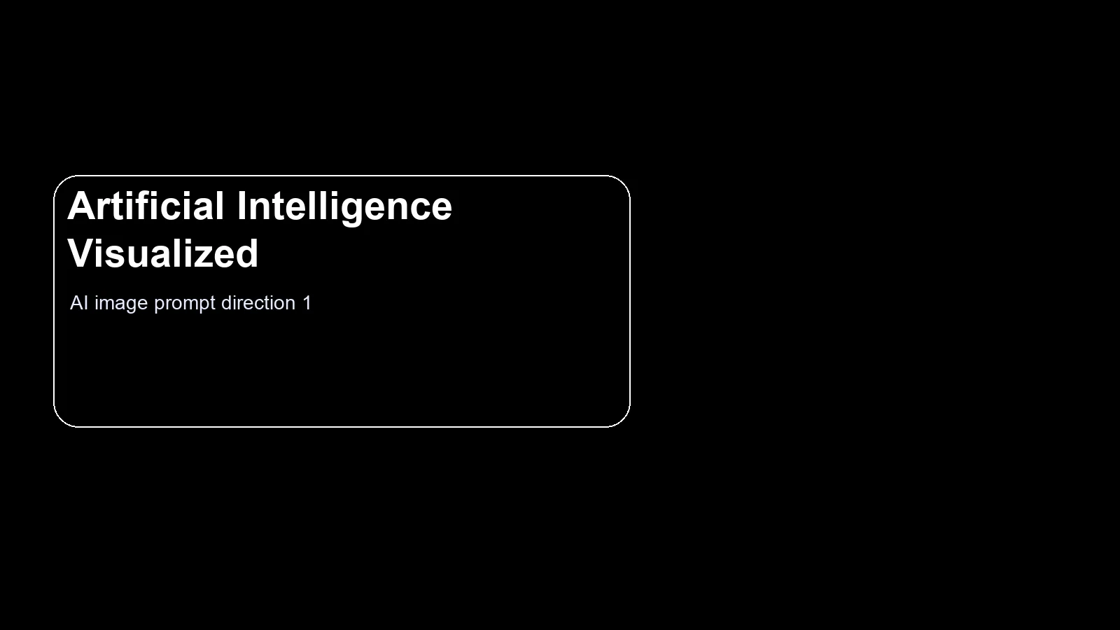 Artificial intelligence visualized hero image with a luminous neural core