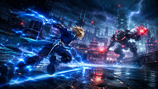 Azure Striker Gunvolt Europa Custom Game Builder preview