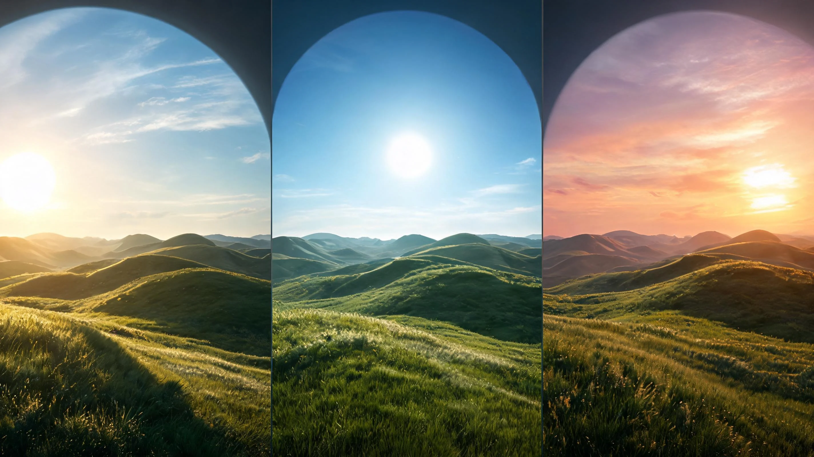 Faster Direction Comparison illustration for Awesome Background HDRI