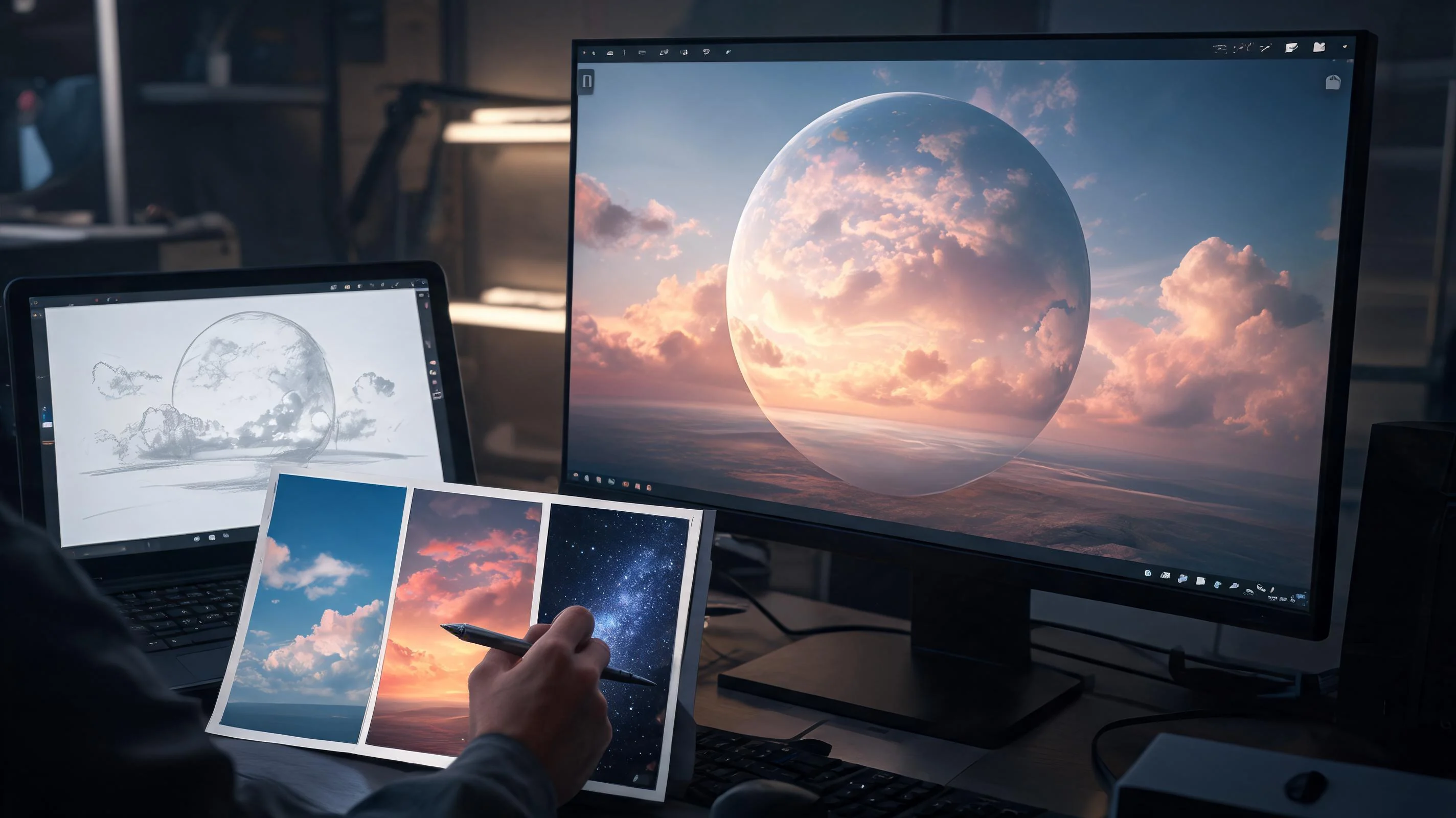Scope The Skybox Plan illustration for Free Background HDRI
