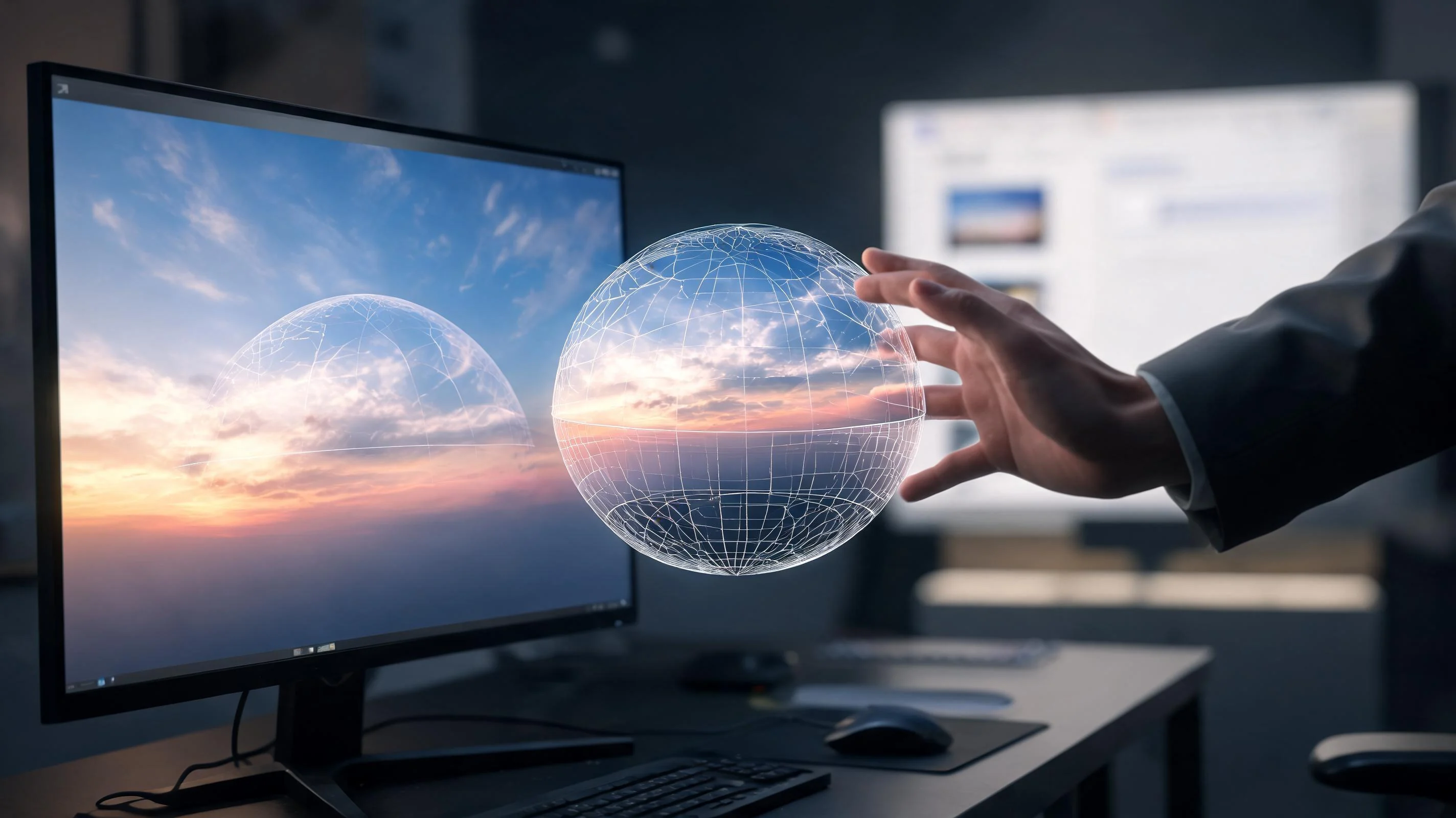 Prepare The Handoff illustration for Free Background HDRI