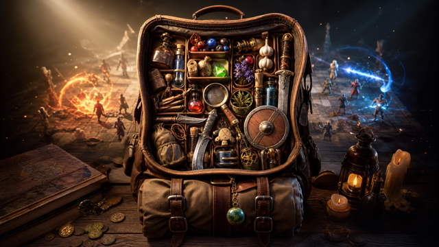 Backpack Battles original game remake reference artwork 3