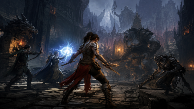 Baldur Gate Dark Alliance original game remake reference artwork 2