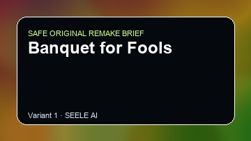Banquet for Fools Game Customer Remake preview