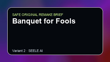 Banquet for Fools original game remake reference artwork 2