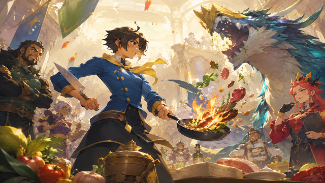 Battle Chef Brigade original game remake reference artwork 3