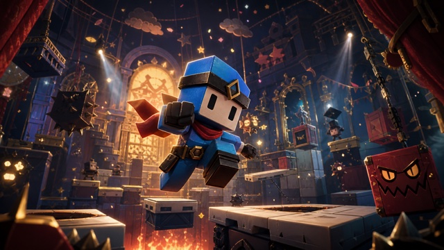 BattleBlock Theater original battleblock theater custom game reference artwork 2