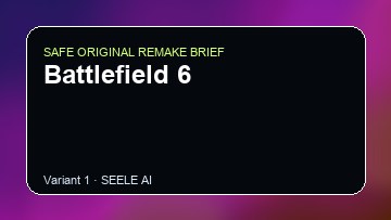 Battlefield 6 Game Customer Remake preview