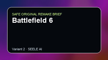 Battlefield 6 original game remake reference artwork 2