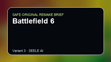 Battlefield 6 original game remake reference artwork 3