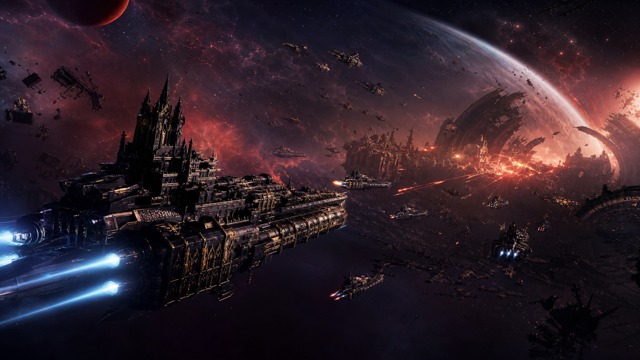Battlefleet Gothic Armada 2 original game remake reference artwork 1
