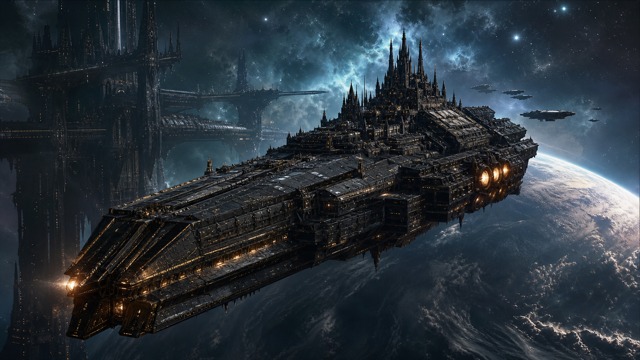 Battlefleet Gothic Armada original game remake reference artwork 2