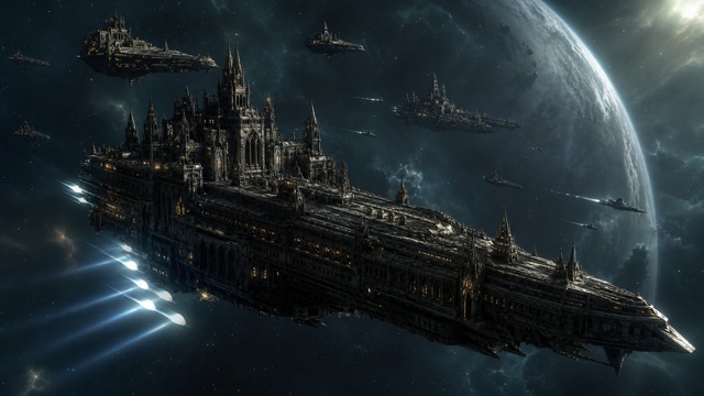 Battlefleet Gothic Armada original game remake reference artwork 3