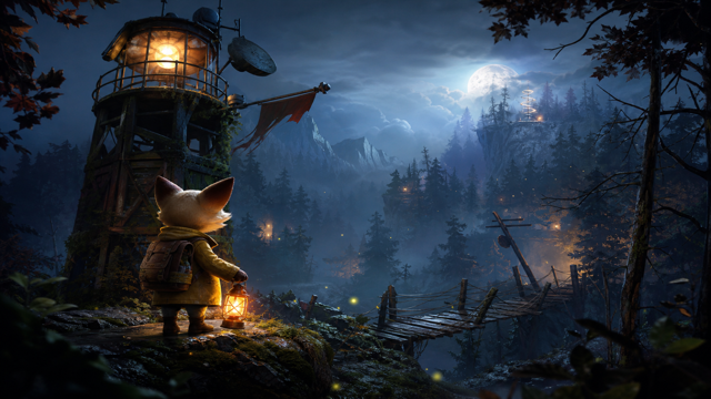 Beacon Pines original game remake reference artwork 2