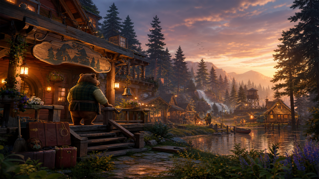 Bear and Breakfast After Us Custom Game Builder preview