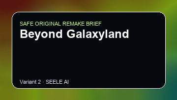 Beyond Galaxyland original game remake reference artwork 2