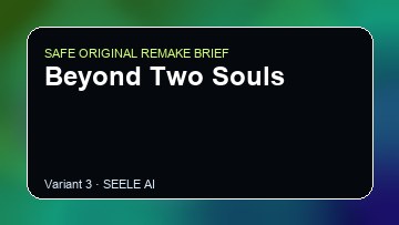 Beyond Two Souls original game remake reference artwork 3