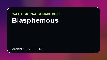 Blasphemous Game Customer Remake preview