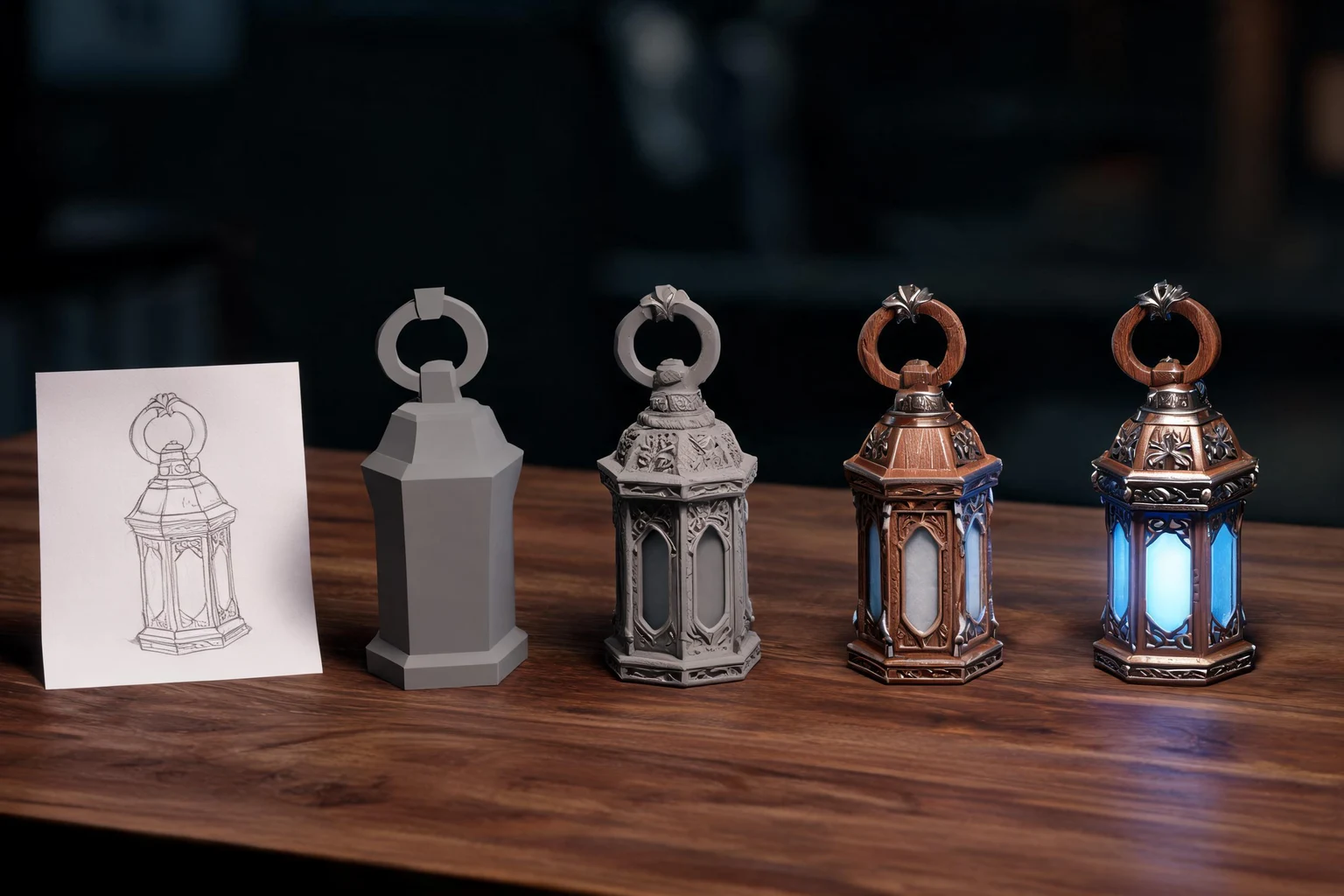 Blender vs Unreal Engine vs an AI Game Generator for an Explorable 3D World