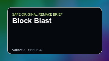 Block Blast original game remake reference artwork 2